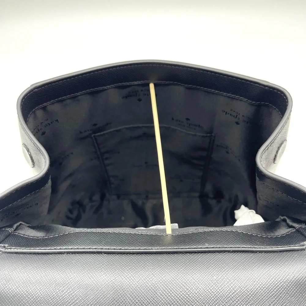 Kate Spade Madison Flap Backpack Black